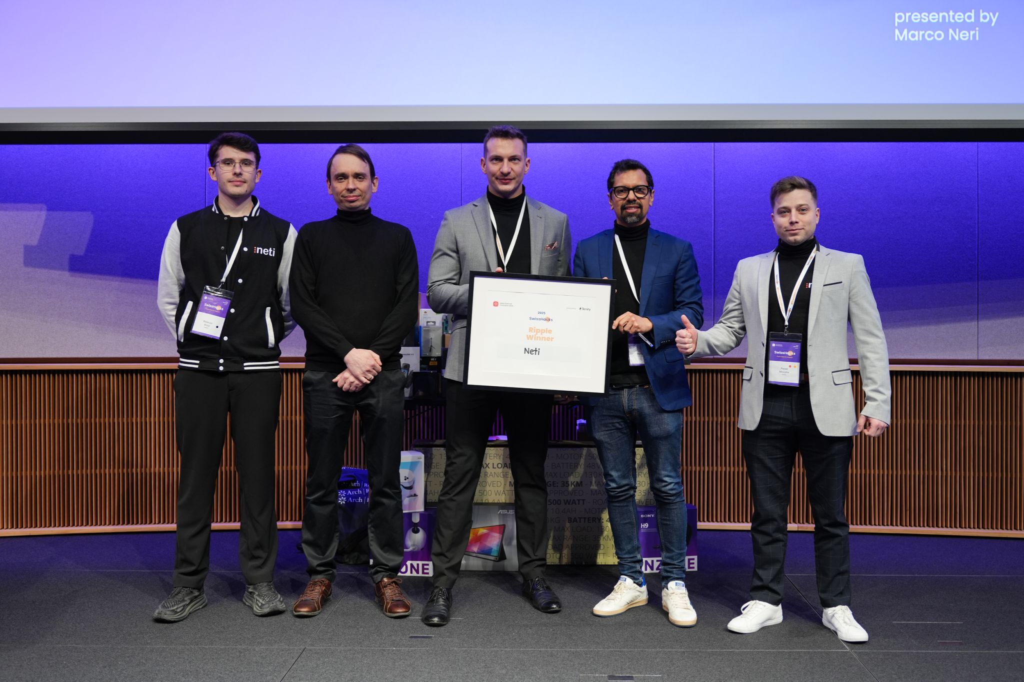 Neti team at SwissHack 2025